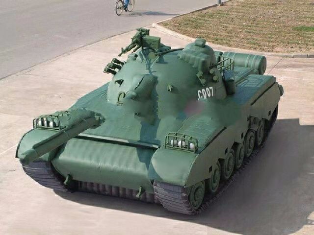 乐亭军用充气坦克车